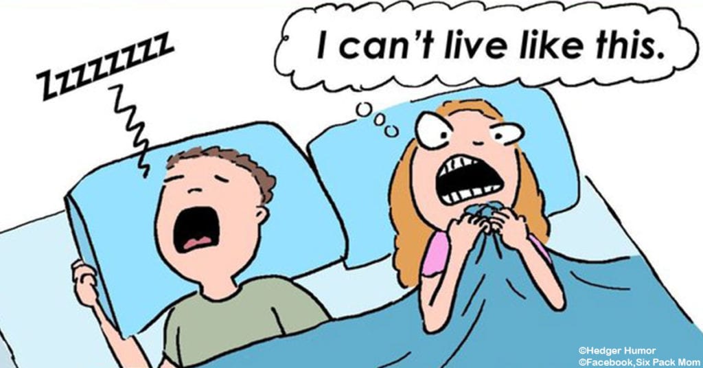 20 Hilarious Cartoons That Sum Up What It’s Like To Share A Bed