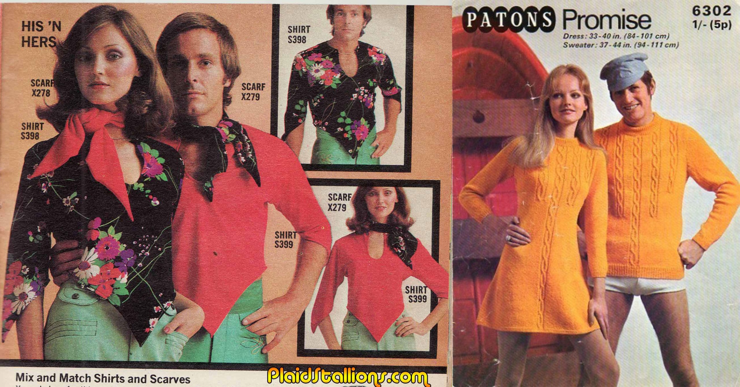 Nothing Like Some 70s Photos of Matching Couples Outfits to Make Your ...