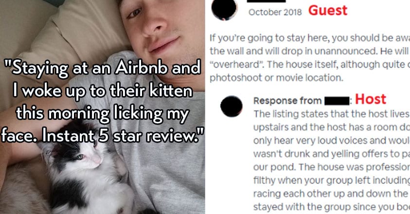 9 of the Best and Worst Airbnb Experiences You Might Someday Encounter