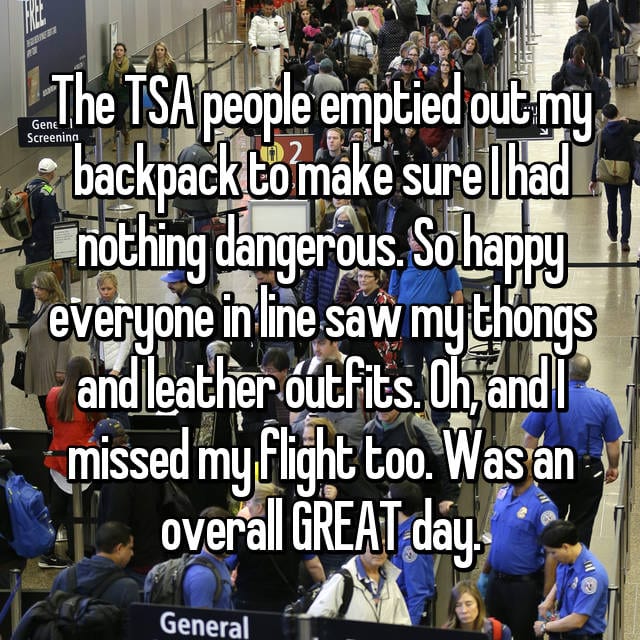 12 Travelers Reveal The Embarrassing Things Tsa Found In Their Carry Ons