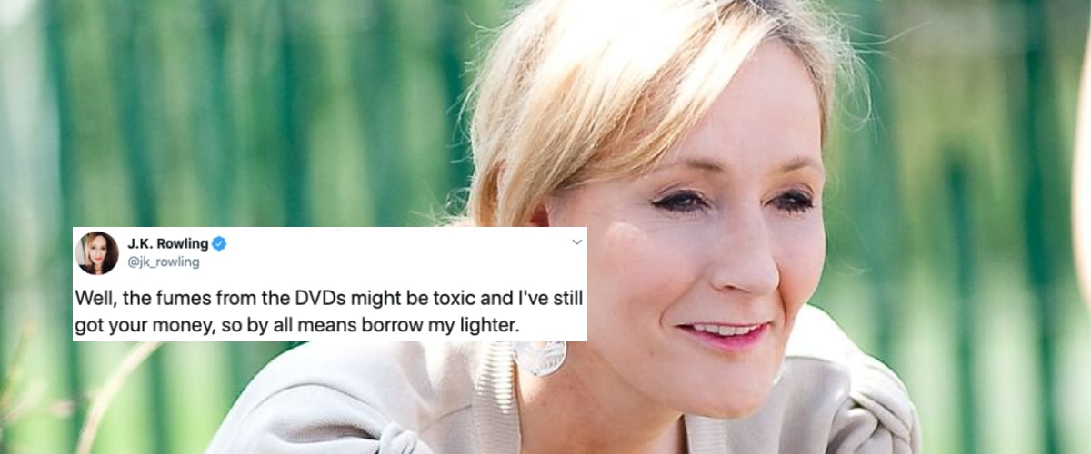 20 Twitter Comebacks, Courtesy of Harry Potter Author J.K.Rowling