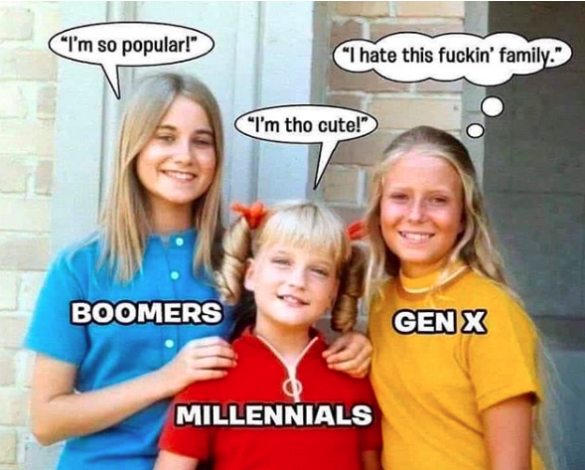Millennials Vs Generation Z Inb4 Bill Stan Millennials Know Your Meme