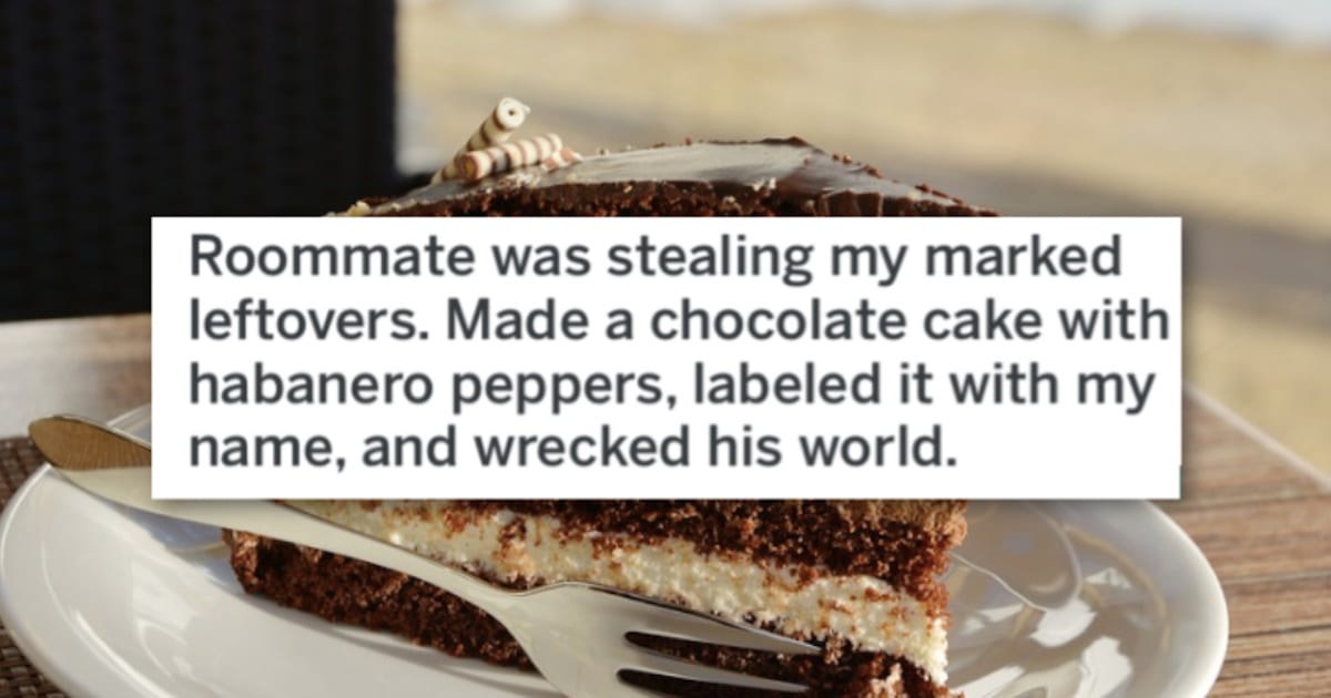 Guy Gets Ultimate Revenge on His FoodStealing Roommate