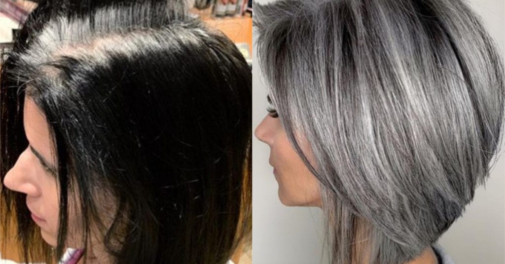 Women Are Embracing Their Gray Hair With This Silver Treatment 6756