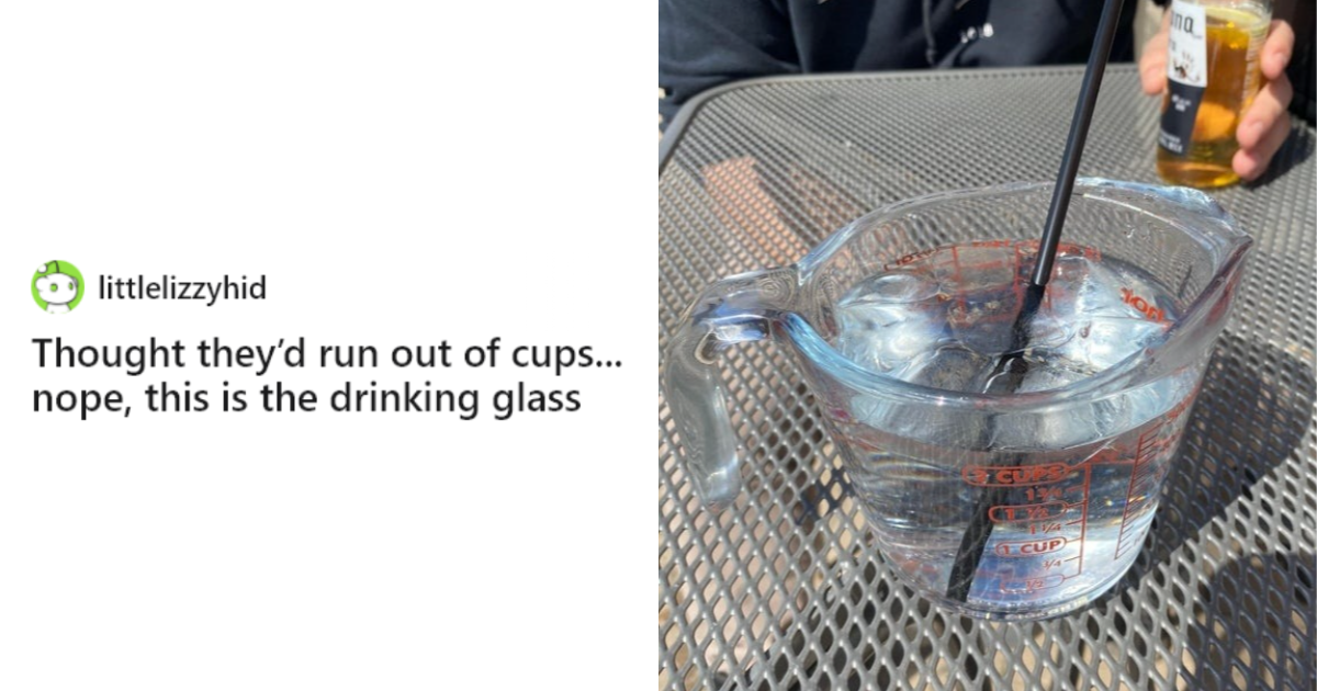 Restaurants Keep Putting Drinks in Things That Aren't Cups