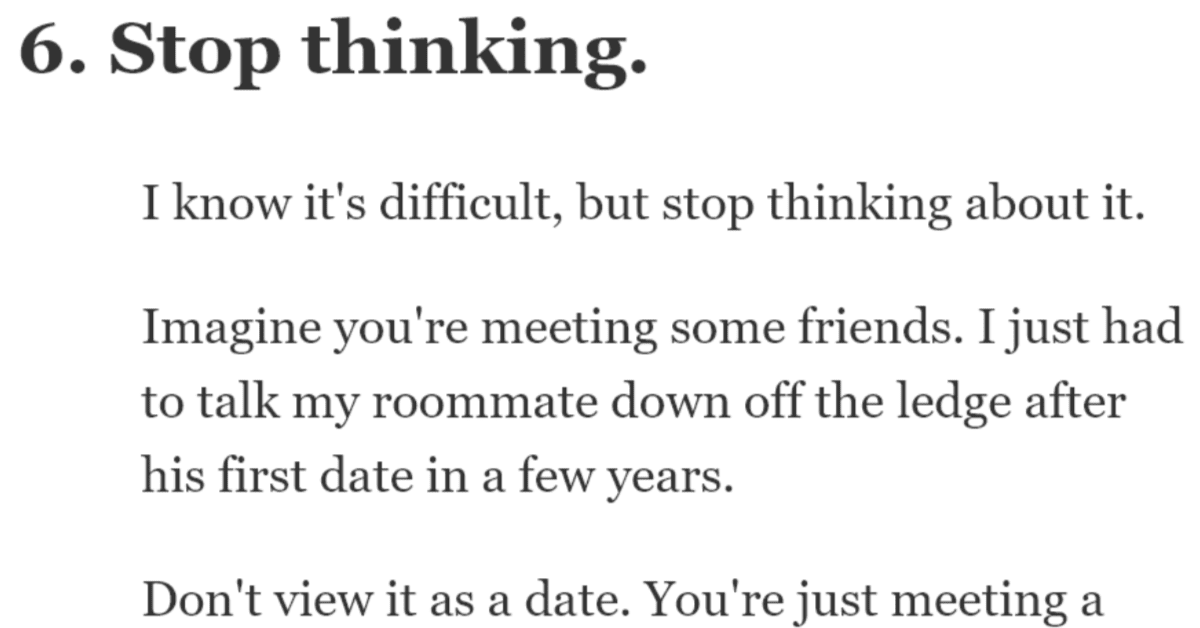 These Pieces Of Dating Advice Are Surprisingly Straightforward 
